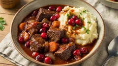 Carne de vită fragedă în sos de afine: o rețetă care te va surprinde